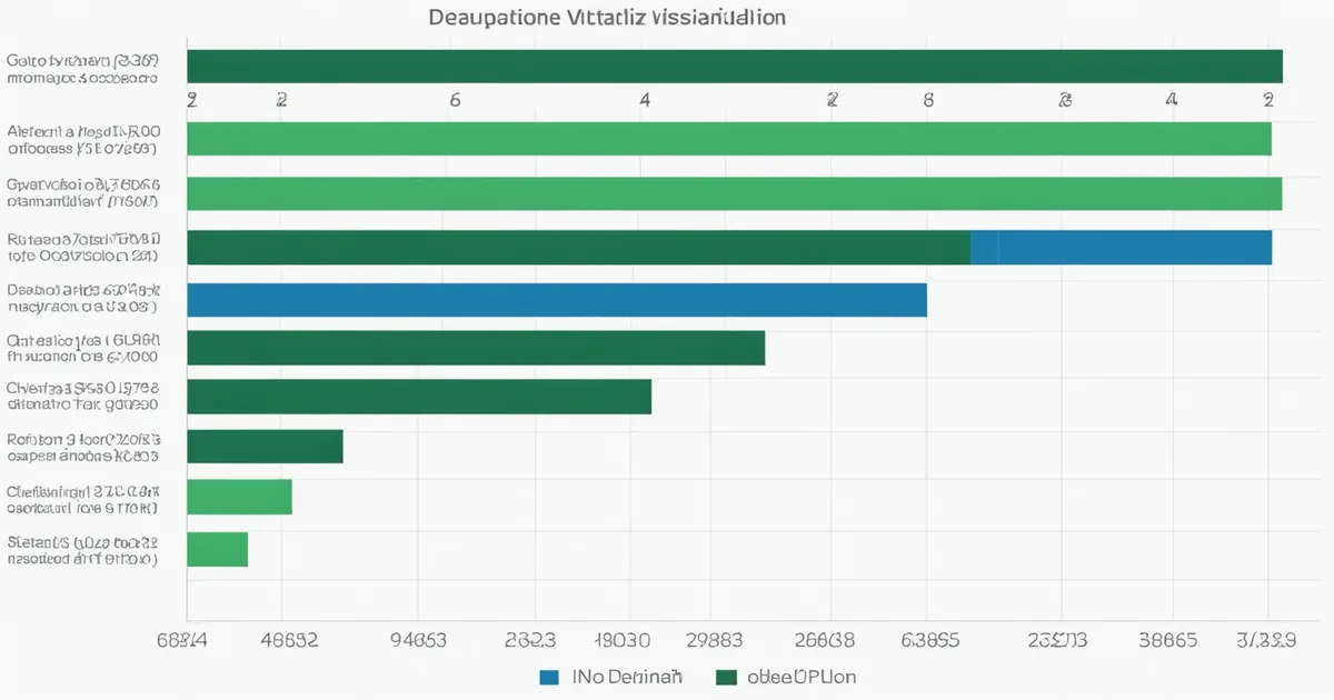 Data visualization showing query resolution timeline chart for clinical trial data management